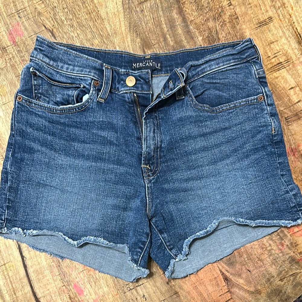 Women's Blue Denim Shorts